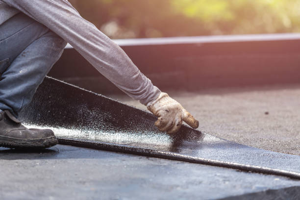 Professional Crawl Space Encapsulation technician working in Lincoln University, PA